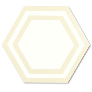 Picture of Adex USA - Floor Hexagon Deco Bone