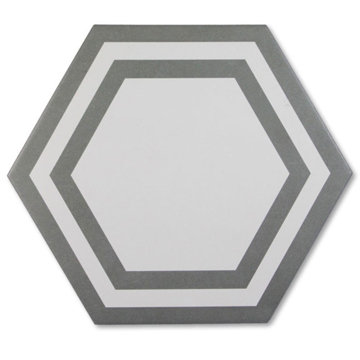 Picture of Adex USA - Floor Hexagon Deco Dark Gray