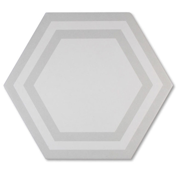Picture of Adex USA - Floor Hexagon Deco Light Gray