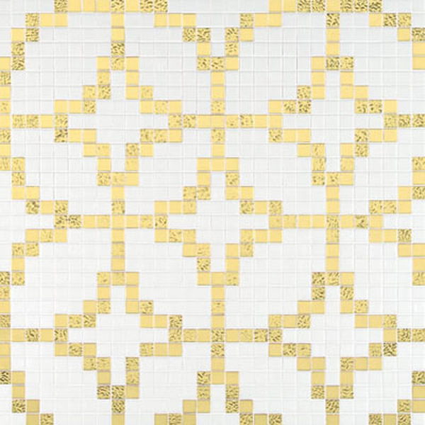 Picture of Bisazza Mosaico - Decori 20 - Etoiles Oro Giallo