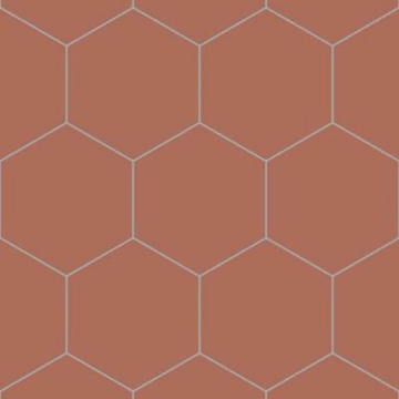 Picture of Bisazza Mosaico - Cementiles Full Colors Hex Ruggine