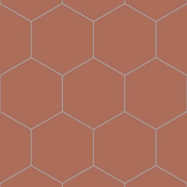 Picture of Bisazza Mosaico - Cementiles Full Colors Hex Ruggine