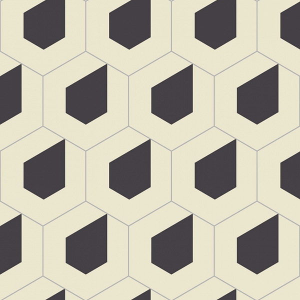 Picture of Bisazza Mosaico - Cementiles Decorations Hex Rain 10