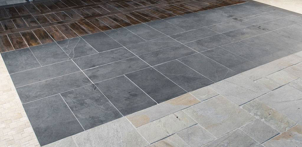 MS International Montauk Black 12 x 24 Slate Floor and Wall Tile MS International Montauk Black 12 x 24 Slate Floor and Wall Tile
