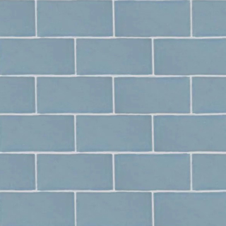 Picture of Nanda Tiles-Maritime 3 x 6 Glossy Folly Blue