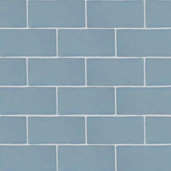 Picture of Nanda Tiles - Maritime 3 x 6 Glossy Folly Blue