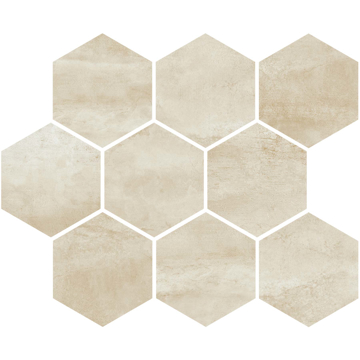 Picture of American Wonder Porcelain - Bravado Mosaic Hex Aged Bronze