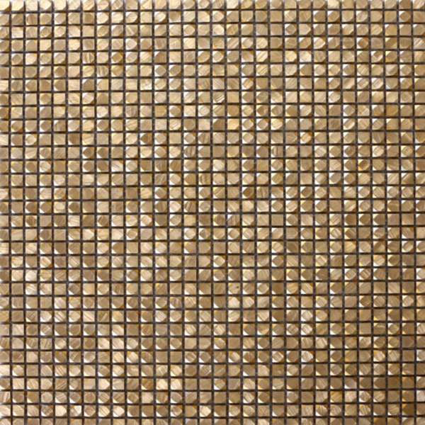 Picture of Bati Orient - Metal Art Mosaics Mini Hexagon Gold Aluminum