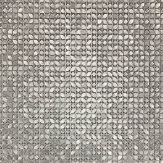Picture of Bati Orient - Metal Art Mosaics Mini Hexagon Silver Aluminum