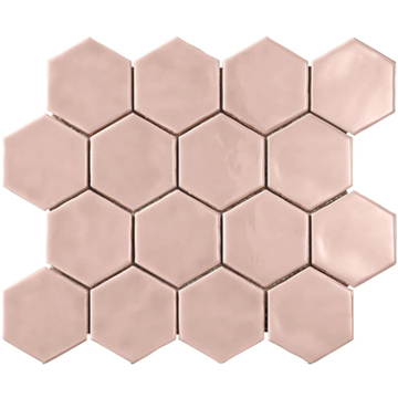 Picture of Marazzi - Artistic Reflections Hex Mosaic Rose