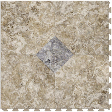 Picture of Perfection Floor Tile - Breccia Crema Accent