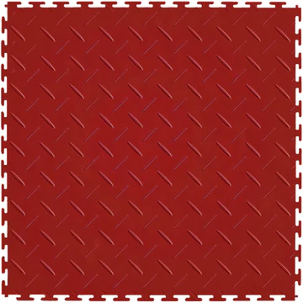Picture of Perfection Floor Tile - Diamond Plate Terracotta