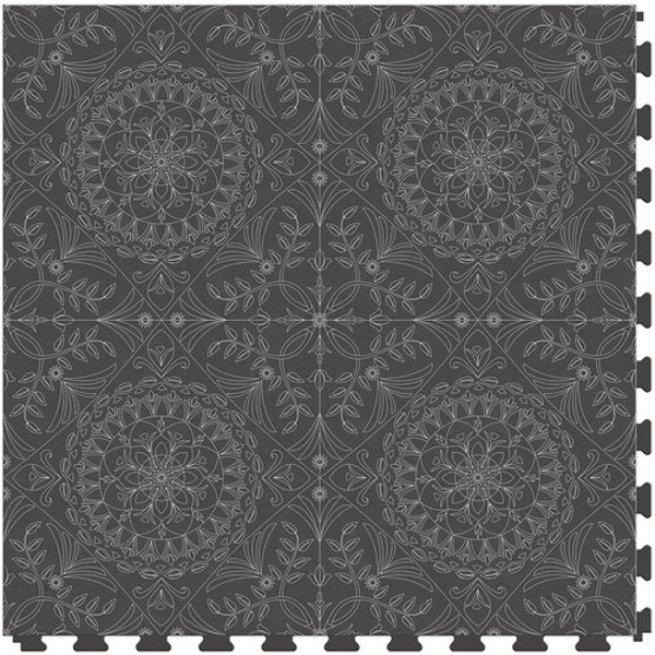 Picture of Perfection Floor Tile - Margo Medallion Gray