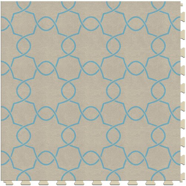 Picture of Perfection Floor Tile - Margo Petal Blue Accent 1