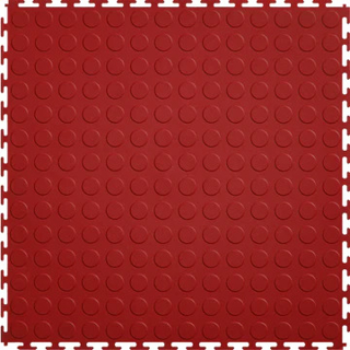 Picture of Perfection Floor Tile - Coin Red