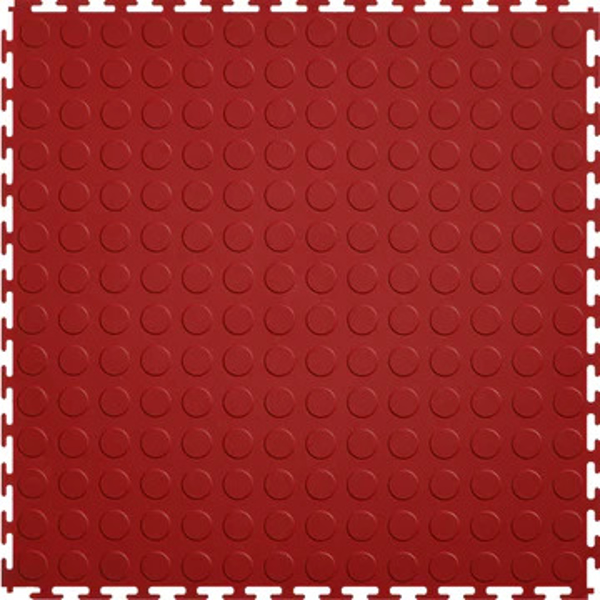 Picture of Perfection Floor Tile - Coin Red