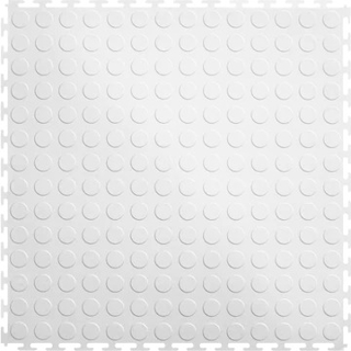 Picture of Perfection Floor Tile - Coin White