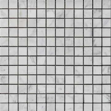 Picture of Elon Tile & Stone - 1 x 1 Square Mosaics Bianco Carrara Polished