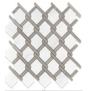 Picture of Elon Tile & Stone - Argyle Mosaics Pearl White Sand Dollar