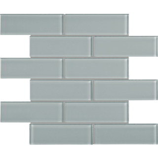 Picture of Anatolia Tile & Stone - Bliss Element Brick Mosaic Shadow