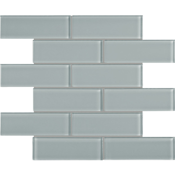 Picture of Anatolia Tile & Stone - Bliss Element Brick Mosaic Shadow