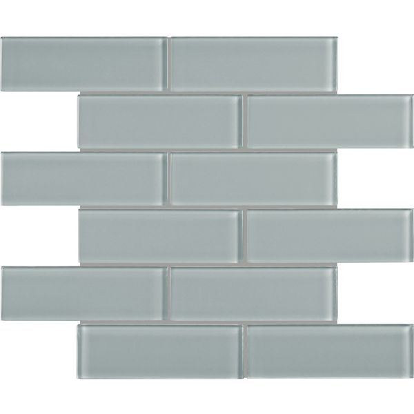 Picture of Anatolia Tile & Stone - Bliss Element Brick Mosaic Shadow