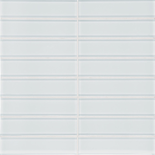 Picture of Anatolia Tile & Stone - Bliss Element Straight Stacked Mosaic Ice Stacked