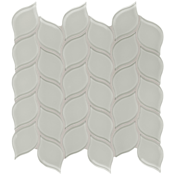 Picture of Anatolia Tile & Stone - Bliss Element Petal Mosaic Mist Petal