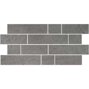 Picture of Del Conca - Chamonix Brick Mosaic Dark Gray