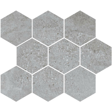 Picture of Del Conca - Chamonix Hexagon Mosaic Gray