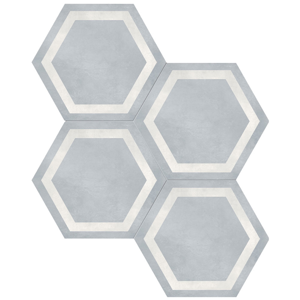 Picture of Anatolia Tile & Stone - Form Hexagon Frame Tide
