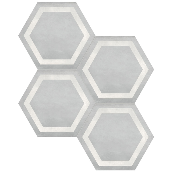Picture of Anatolia Tile & Stone - Form Hexagon Frame Ice