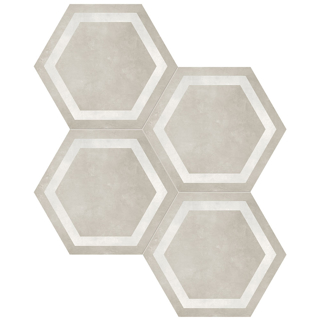 Picture of Anatolia Tile & Stone - Form Hexagon Frame Sand