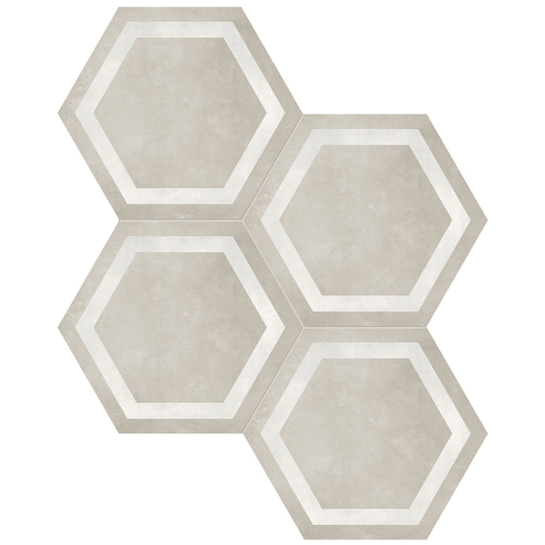 Picture of Anatolia Tile & Stone - Form Hexagon Frame Sand