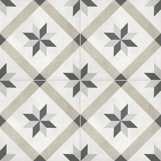 Picture of Anatolia Tile & Stone - Form Deco 8 x 8 Sand Compass