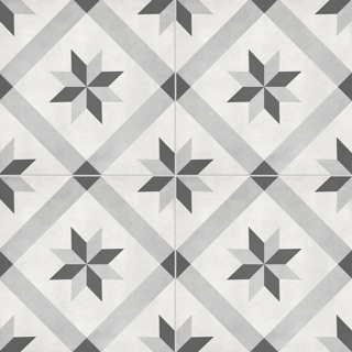 Picture of Anatolia Tile & Stone - Form Deco 8 x 8 Ice Compass