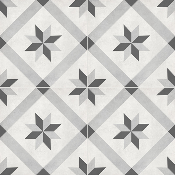 Picture of Anatolia Tile & Stone - Form Deco 8 x 8 Ice Compass