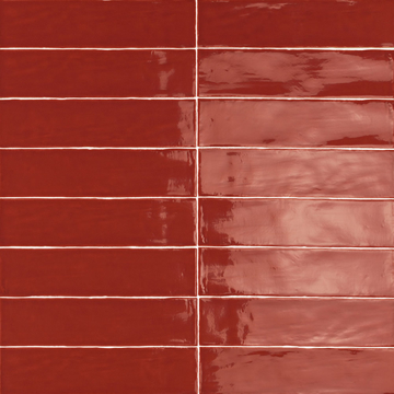 Picture of Lungarno - Linea 3 x 12 Terracotta Glossy