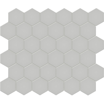 Picture of Anatolia Tile & Stone - Soho 2 Inch Hexagon Mosaic Loft Grey
