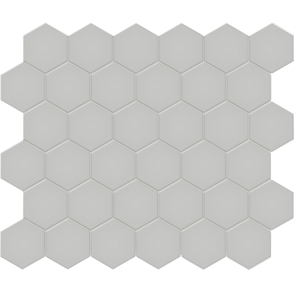 Picture of Anatolia Tile & Stone - Soho 2 Inch Hexagon Mosaic Loft Grey