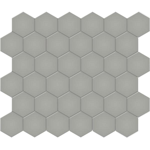 Picture of Anatolia Tile & Stone - Soho 2 Inch Hexagon Mosaic Cement Chic