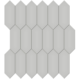 Picture of Anatolia Tile & Stone - Soho Picket Mosaic Loft Grey