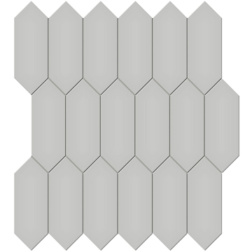Picture of Anatolia Tile & Stone - Soho Picket Mosaic Loft Grey