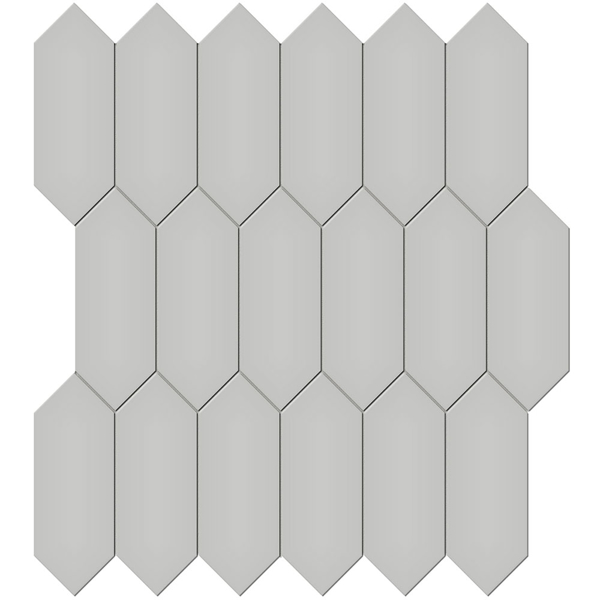 Picture of Anatolia Tile & Stone - Soho Picket Mosaic Loft Grey