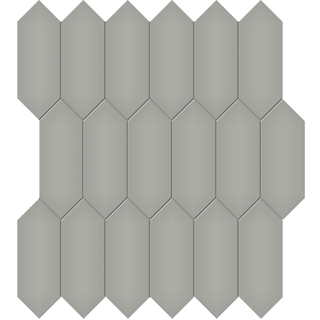 Picture of Anatolia Tile & Stone - Soho Picket Mosaic Cement Chic