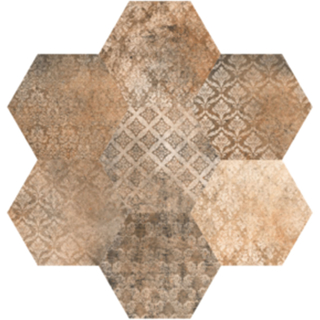 Picture of Tesoro-Abadia Hexagon Deco Mix