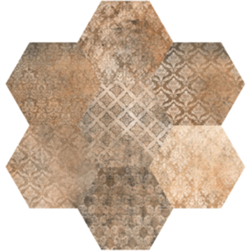 Picture of Tesoro-Abadia Hexagon Deco Mix