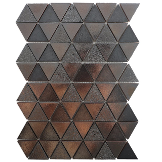 Picture of SOHO Studio Corp - Art Lava Triangles Metallic Iron