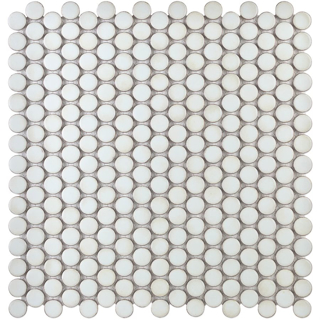 Picture of SOHO Studio Corp - Simple Mosaic Rimmed Penny Rounds Sage