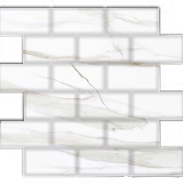 Picture of Tesoro-Vintage Mosaics Statuario Staggered